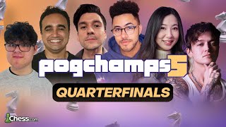 PogChamps 5 Semis: xQc, Franks-Is-Heres, CDawgVA, I Did A Thing,  QTCinderella, Wirtual, Squeex & Daily Dose of Internet Play for Trip to LA!  - chess on Twitch