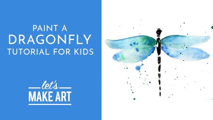 how to draw paint for kids / easy watercolor painting