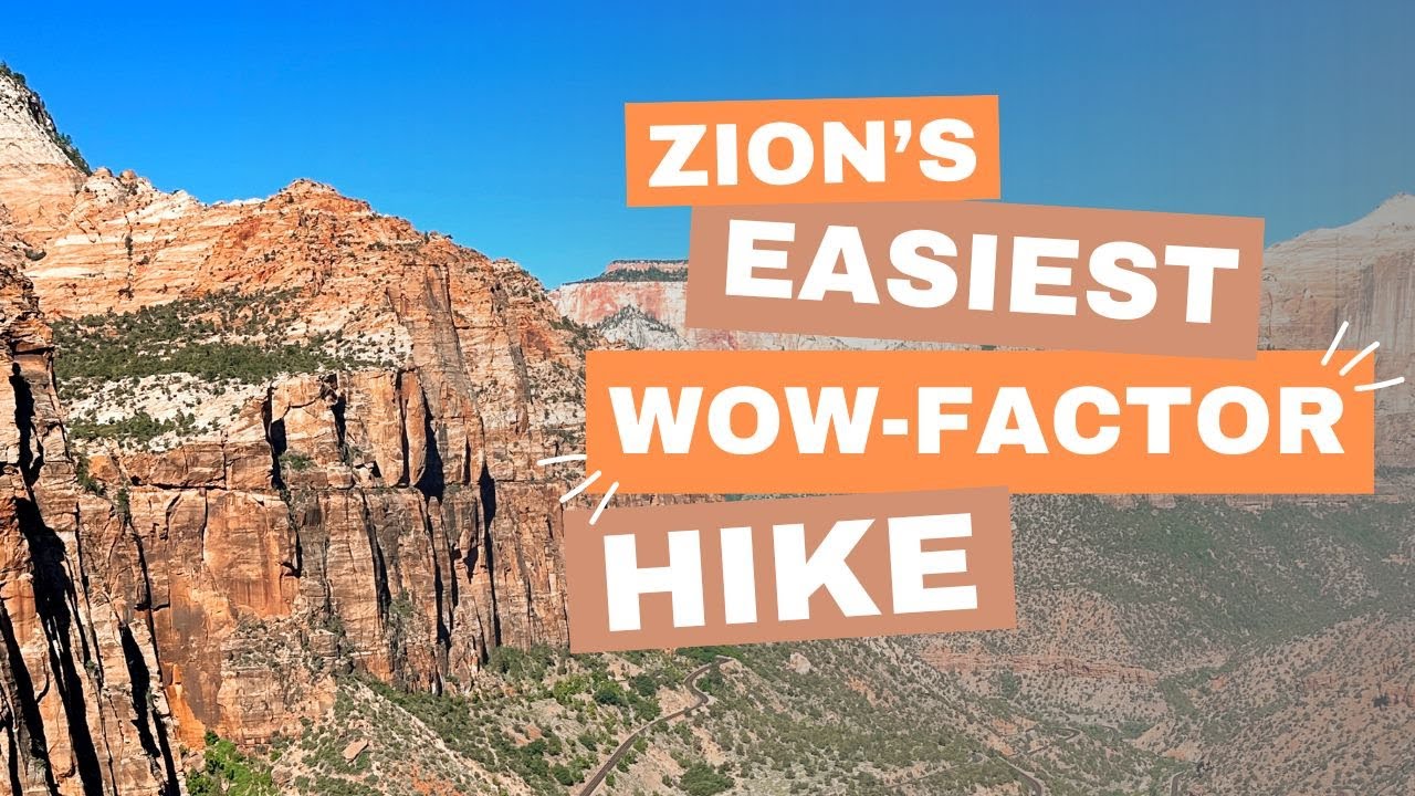 Zion Canyon Overlook Trail: Epic Views with Minimal Effort