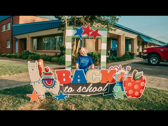 Bodhi's 1st Day of Pre-K / August 9, 2023 / Fort Cobb, OK