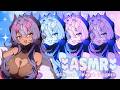🐏💜【3DIO ASMR】| Varied Echoed + Reverb triggers ~ 💜 [ tapping, mouth sounds ]