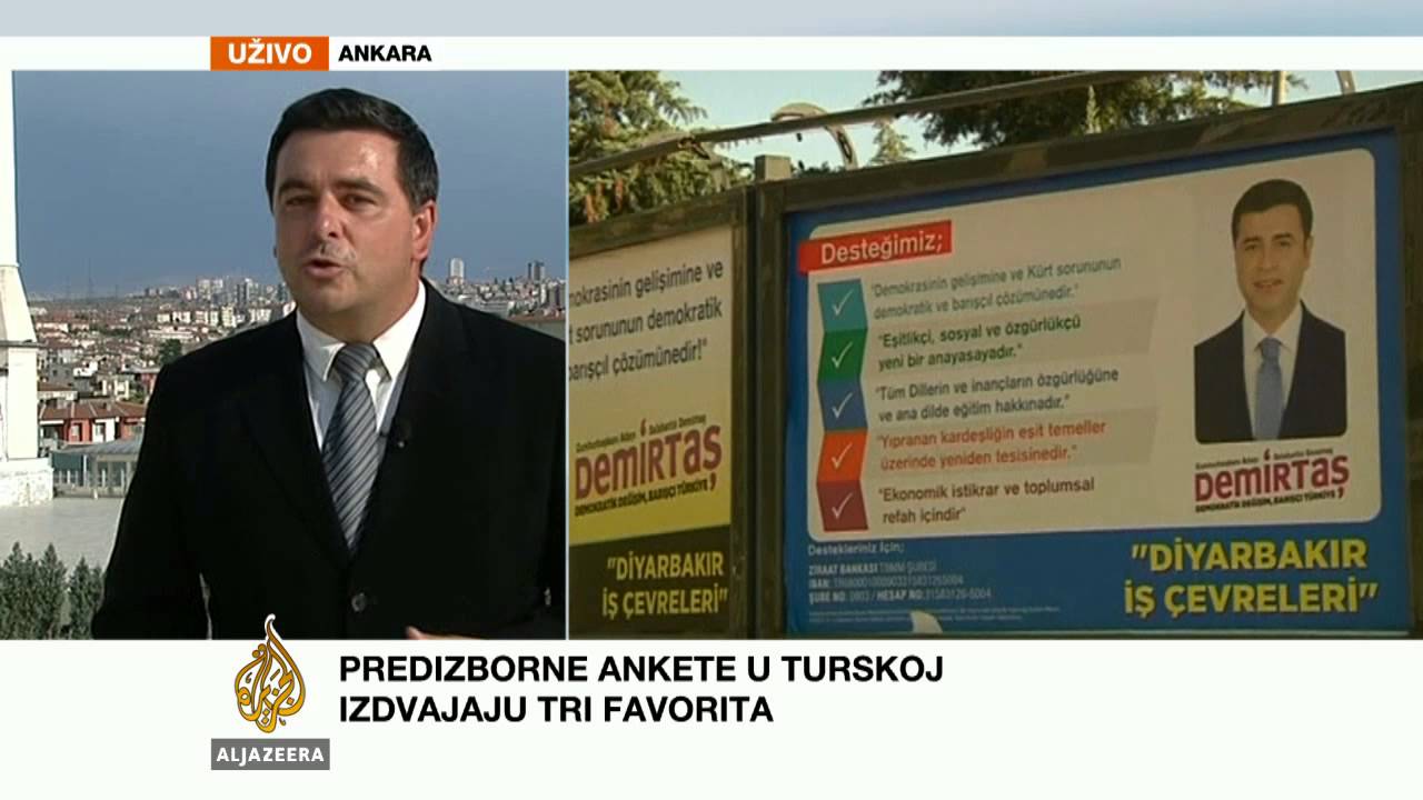 إيفان بافكوفيتش في اليوم الأخير من الحملة الانتخابية في تركيا
