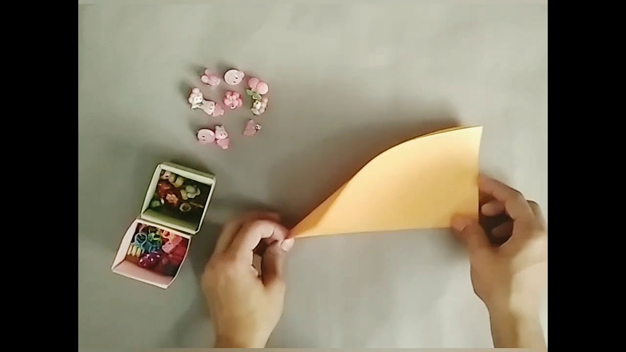 DIY Paper Organizer Box YouTube