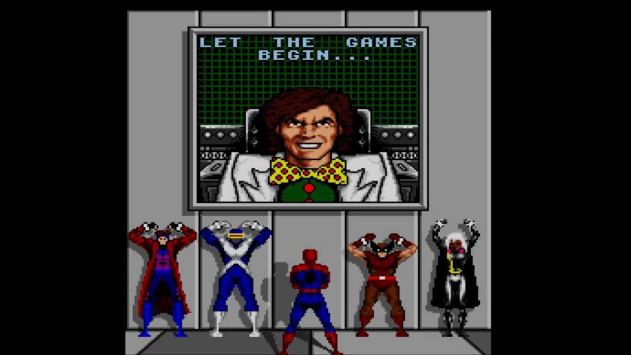 spiderman x men snes