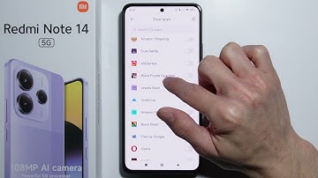 Redmi Note 14: How to Clone Apps?