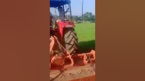 SarvaShakthi Rotavator company ridger performance working video watch