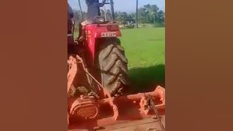 SarvaShakthi Rotavator company ridger performance working video watch