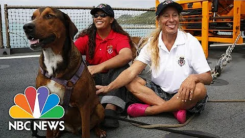 Rescued Sailors Jennifer Appel And Tasha Fuiava Sa...