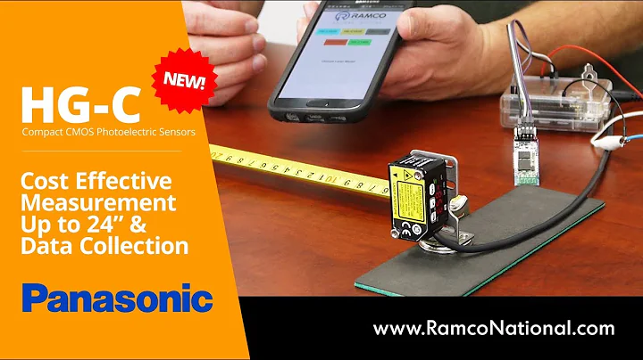 HG-C Panasonic Laser Data aquisition with Arduino and Android App