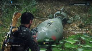 How to move the nuclear bomb in just cause 4