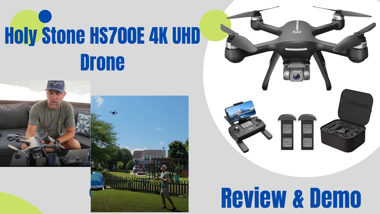 Holy Stone HS700E Drone Review: Best 4K Beginner Drone? - YouTube