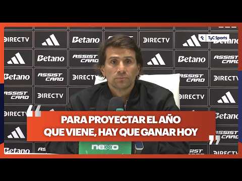 PONZIO after RIVER'S DRAW against SARMIENTO: "WE ARE CREATING CHANCES, WE JUST NEED TO FINISH"