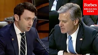 Jon Ossoff Asks Wray If The FBI Will Commit To Continue Protecting Children From Online Abuse