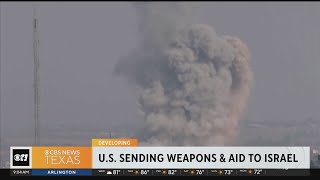 U.S. sending weapons, aid to Israel