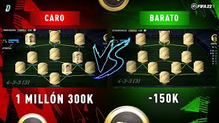 EQUIPO COMPETITIVO CARO VS BARATO EN FIFA 22