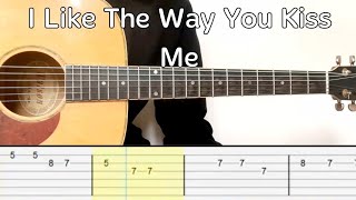 Artemas - I Like The Way You Kiss Me (Easy Guitar Tutorial Tabs)