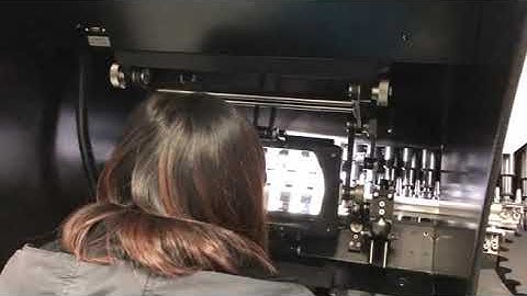 Video of Vial Inspection Machine (with unqualified product rejection)