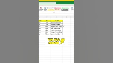 Tổ hợp phím mạnh nhất trong excel  #tinhocvanphong #excel #meotinhoc #exceltips #exceltricks