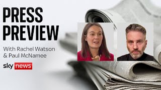 The Press Preview: Wednesday's papers