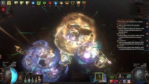 POE 3.12 Aura stacking (budget 15-20ex early league start) enough farm T16 and Heist lv83