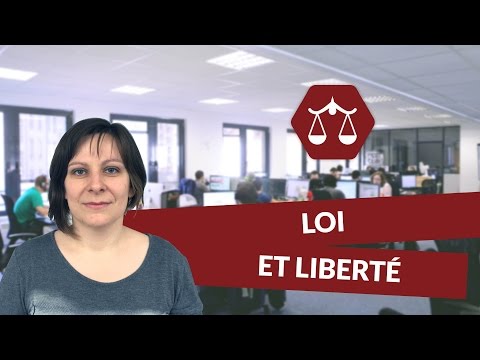 Vidéo: Différence Entre Droit Et Liberté