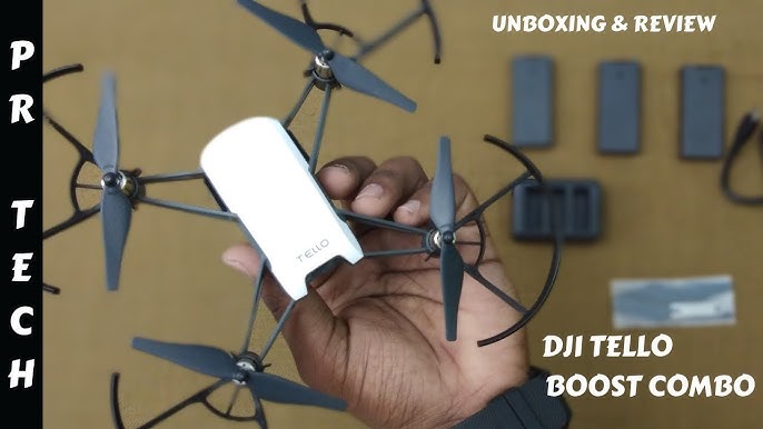 DJI Tello Boost Combo Unboxing + Footage - YouTube