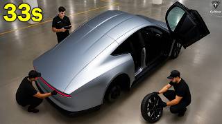 Elon Musk Tesla World Biggest Factory Builds New Model in 33 Seconds