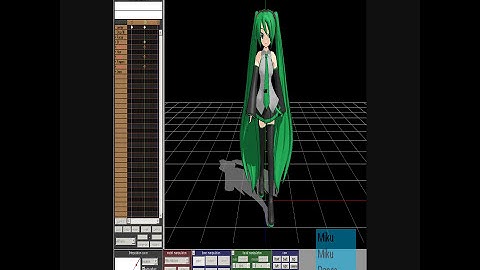 MikuMikuDance Tutorial - Motion Data