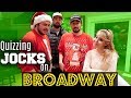 Quizzing JOCKS on MUSICAL THEATRE + BROADWAY! | Challenge