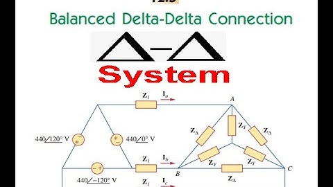 (English)ENA ||Ch-12|| Balanced Delta-Delta Connection || Example& Practice 12.4 || Q 12.19, 12.22