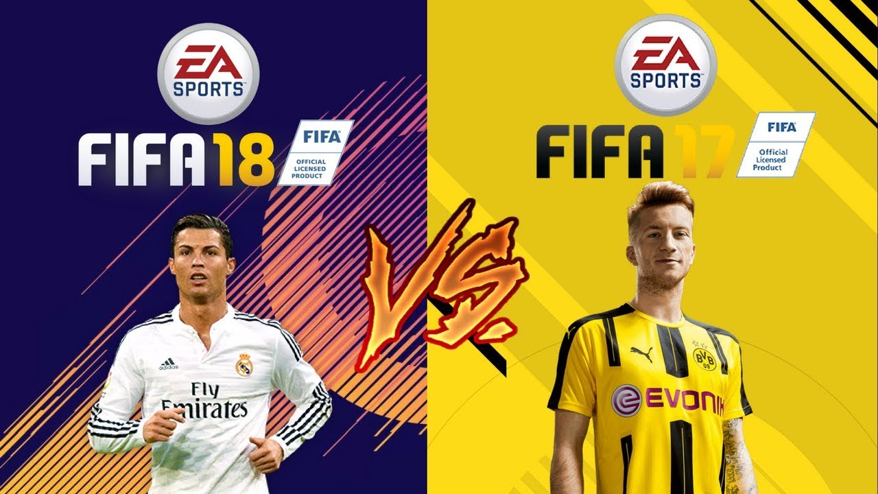 FIFA 18 VS FIFA 17