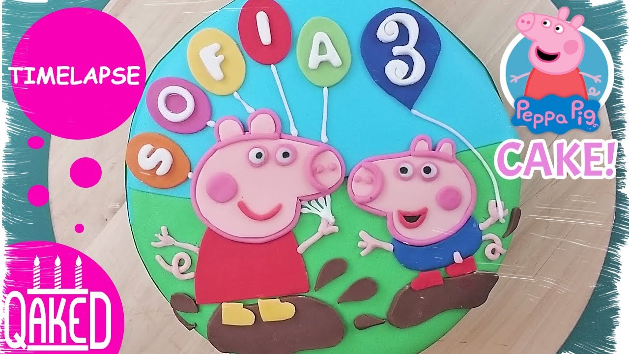 Peppa Pig Cake (2D) | How to & DIY