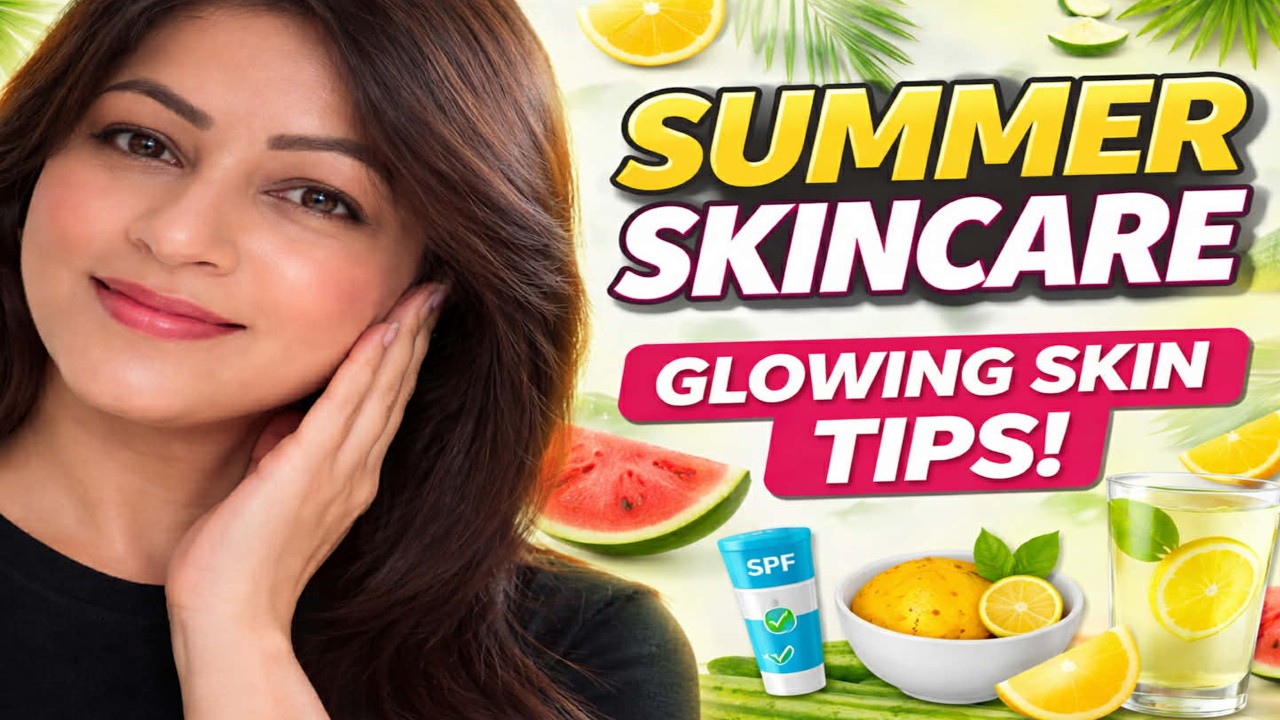 Summer Skincare Routine 🌞 | Get Glowing Skin Naturally | Garmi Mein ...