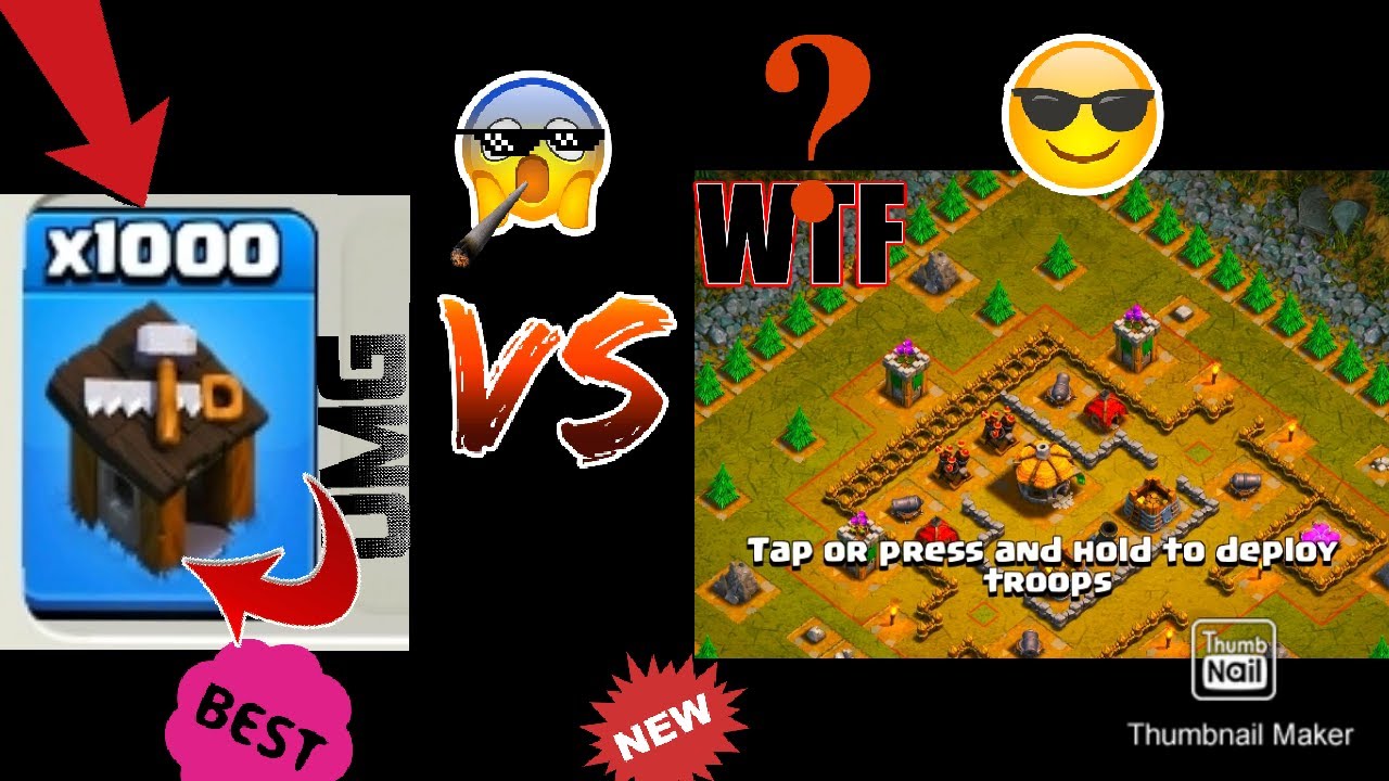 [BUILDER ATTACK] CLASH OF CLANS PRIVATE SERVER YouTube