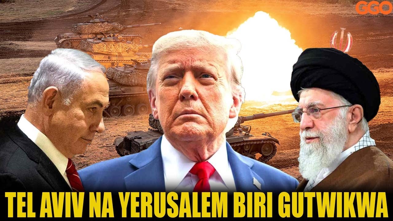 TEL AVIV NA YERUSALEM BIRI GUTWIKWA| IBITERO BITANGIYE BUNDI BUSHYA| IRAN IRAKORESHA INTWARO NSHYA