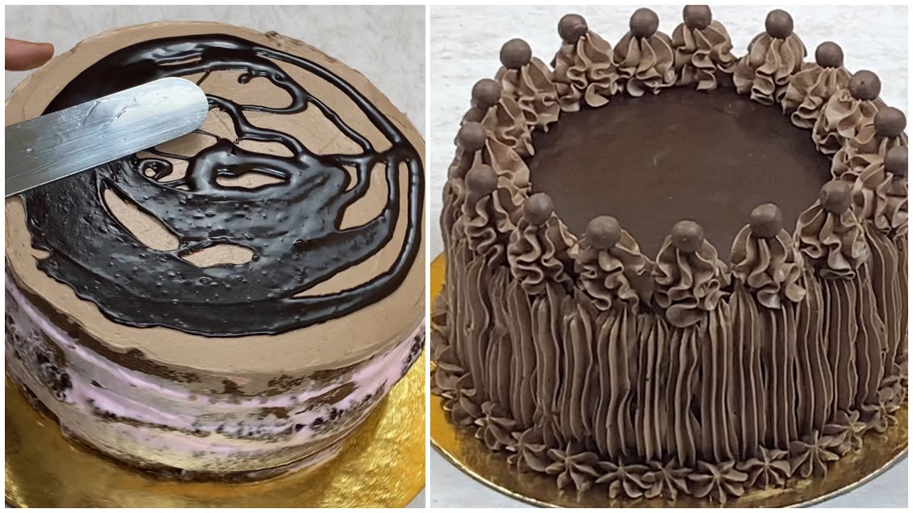 خش على السريع👌تورتة شيكولاتة بالدقيق العادي 🎂وبدون تجليس 🙈يارتنى عملتها من زمان