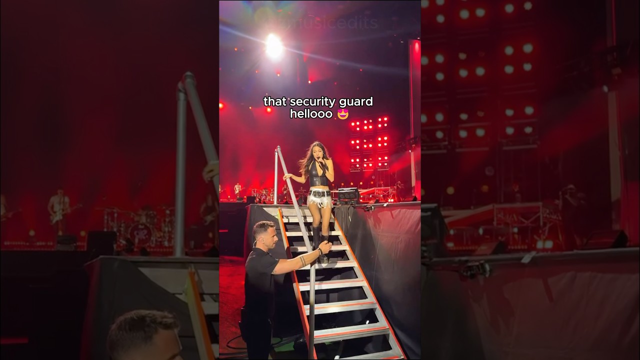 THIS Security Guard's Secret Crush on Olivia Rodrigo?! 👀  