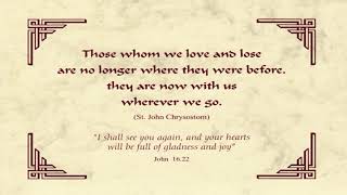 Requiescant in Pace