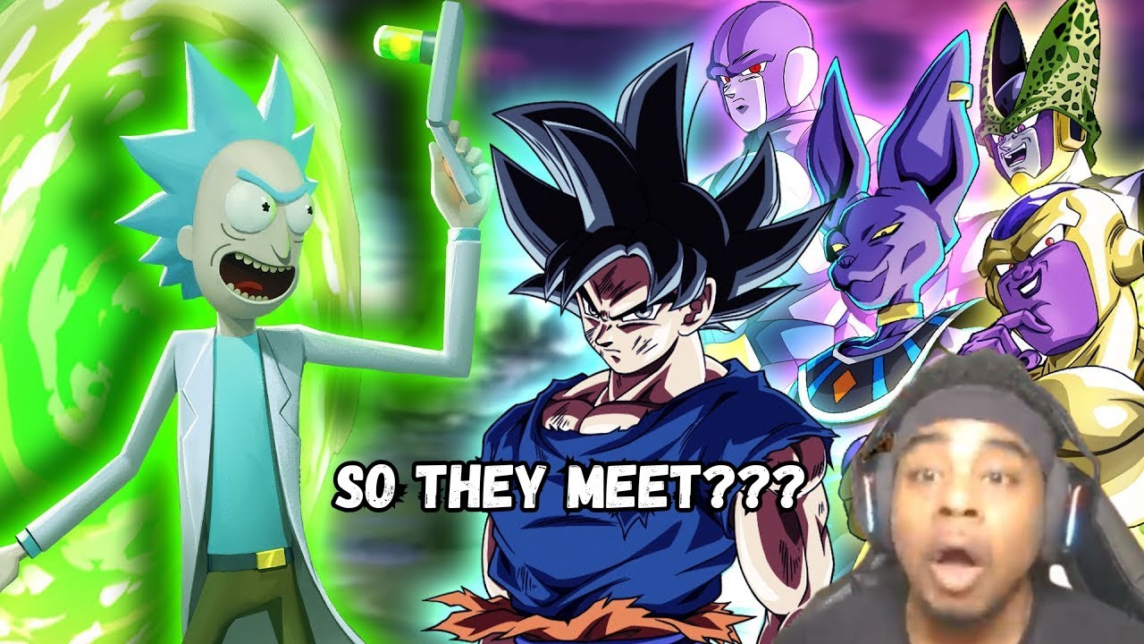 rick and morty meets dragon ball z??? REACTION (@ToonZeek)