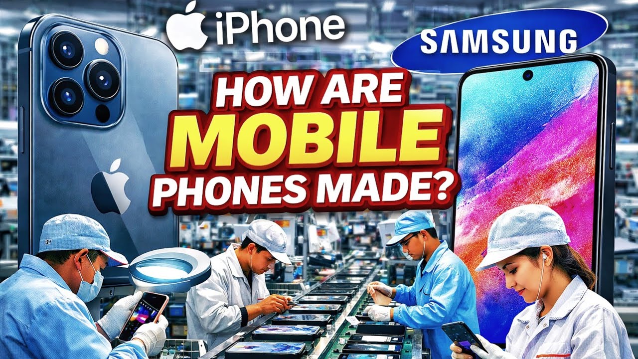 Smartphone Manufacturing Process Explained | Inside the World’s Advanced Phone Factory