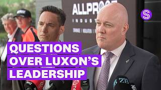 Pm Luxon Bats Away Talk Of An Impending Coup After Another Bad Poll Result Stuff.co.nz