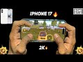 IPHONE 17 HANDCAM IN 2026 🔥/ New 4.3 Update Livik Gameplay 😍/Smooth+120fps BGMI Gaming Test!