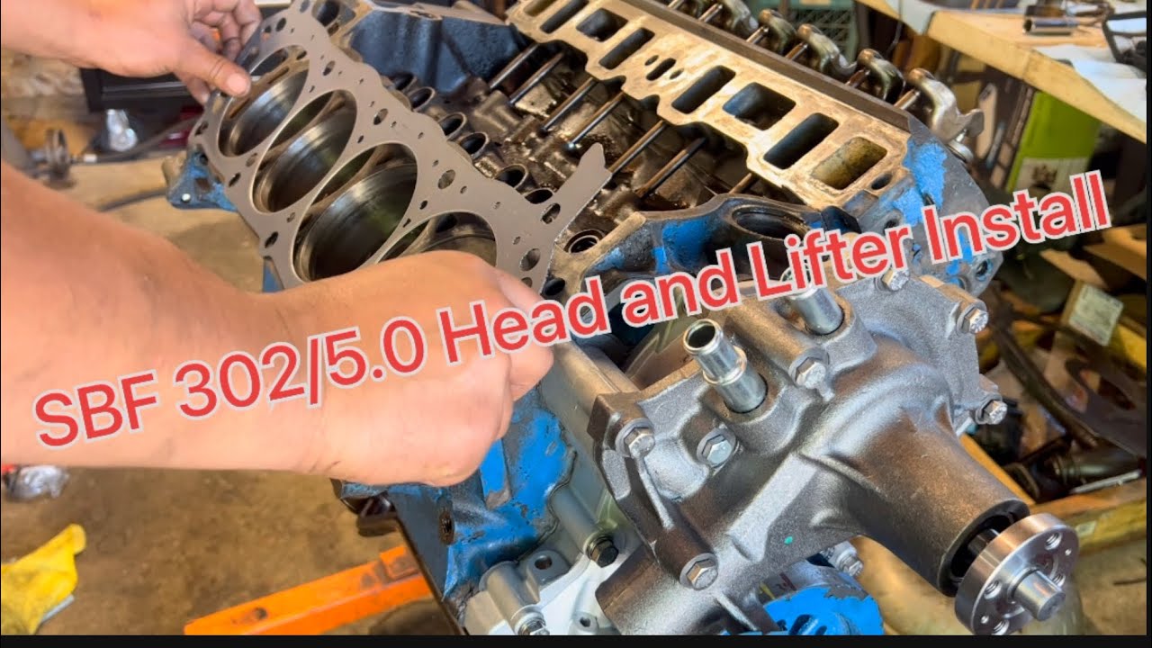 Ford SBF 302/5.0 Head and Lifter Install YouTube