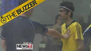 College squash players get into fight after match (kind of) screenshot 5