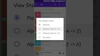 Sort Station List in Genre screenshot 5