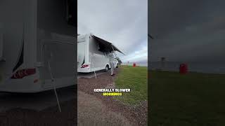 First Trip Away As A Family Ad Waking Up At The Bunree Campsite With The Loch Right Outside