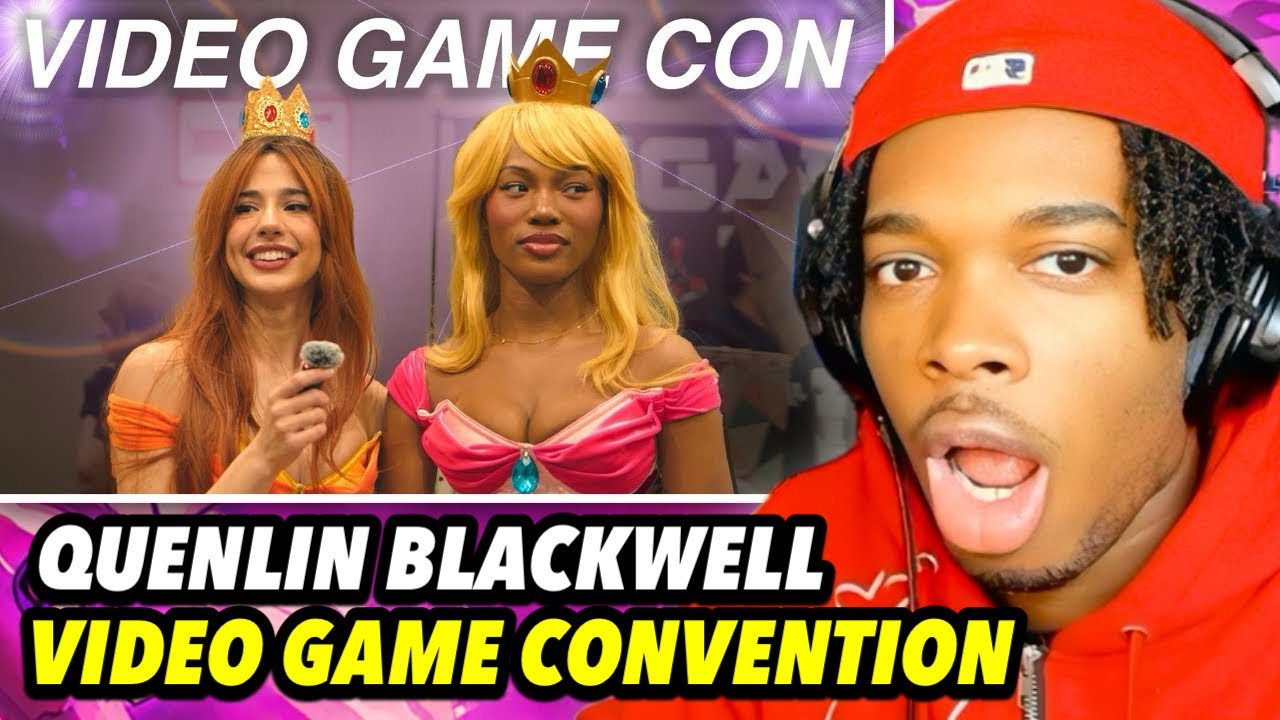 QUENLIN BLACKWELL WE WENT TO A VIDEO GAME CONVENTION