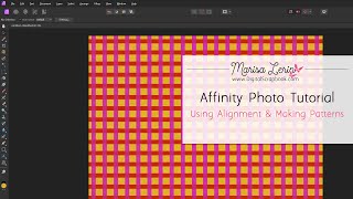 Affinity Photo - Using Alignment & Creating Patterns