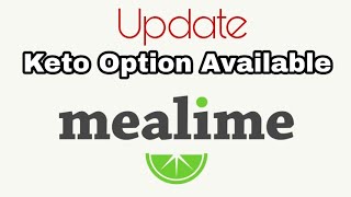 Mealime Keto Update