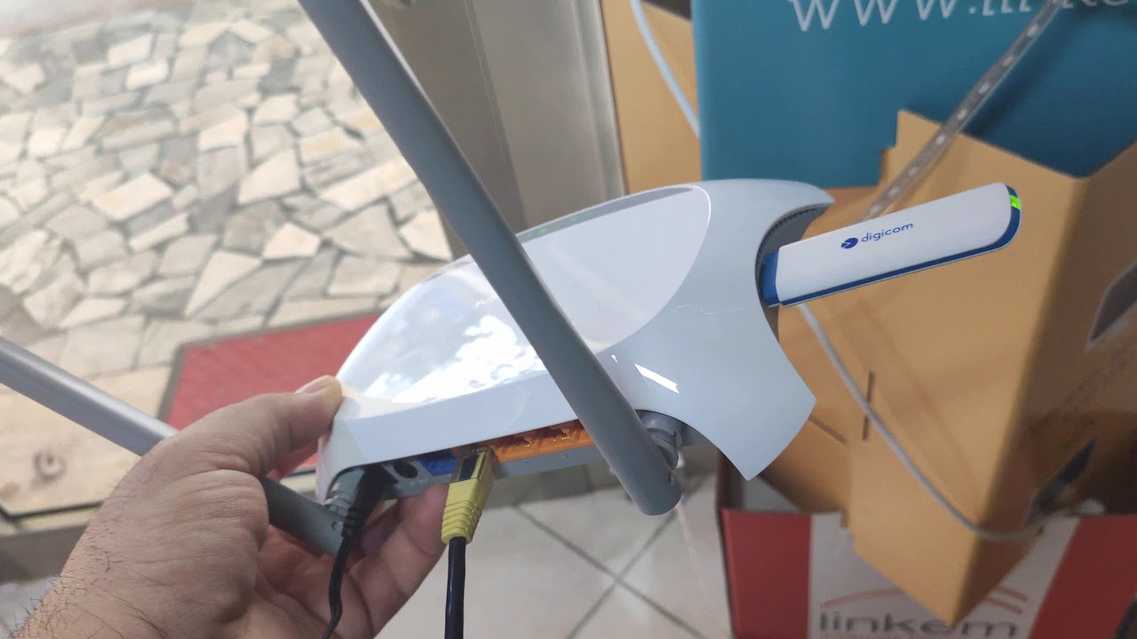 Come configurare modem router TP link 3/4G tiscali - YouTube